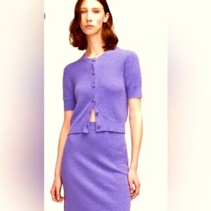 Rebecca Taylor Mini Bouclé Skirt French sweater skirt size XS